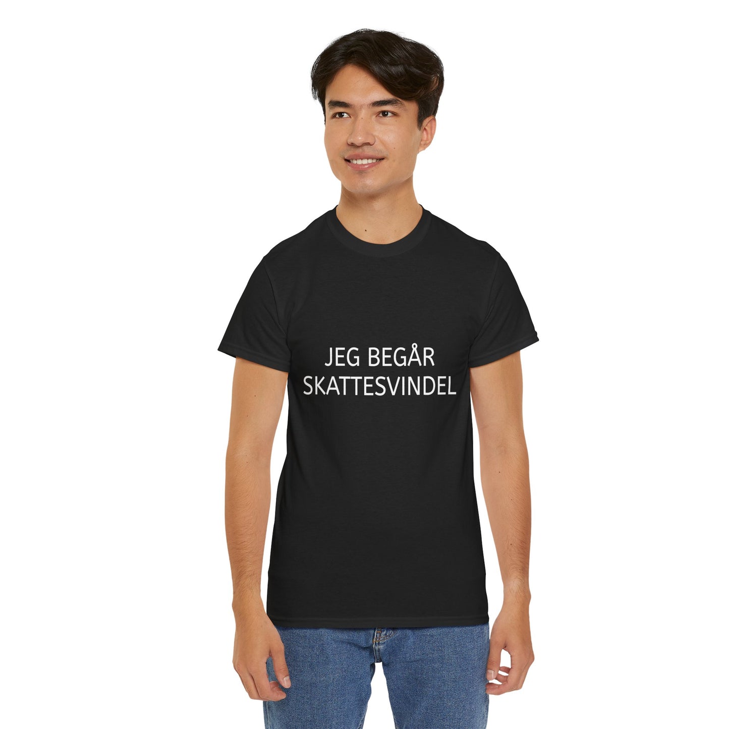 T-Shirt - "Jeg begår skattesvindel"