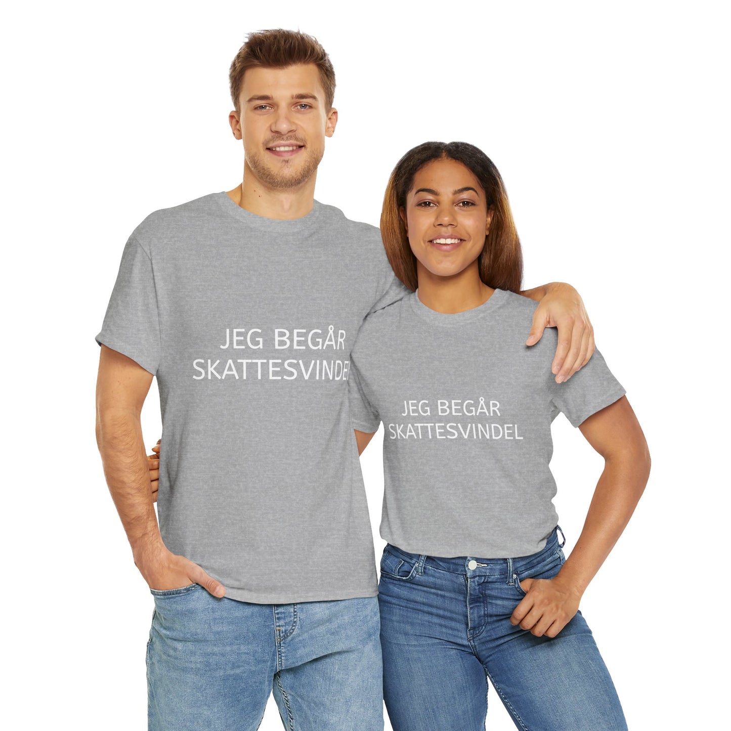 T-Shirt - "Jeg begår skattesvindel"