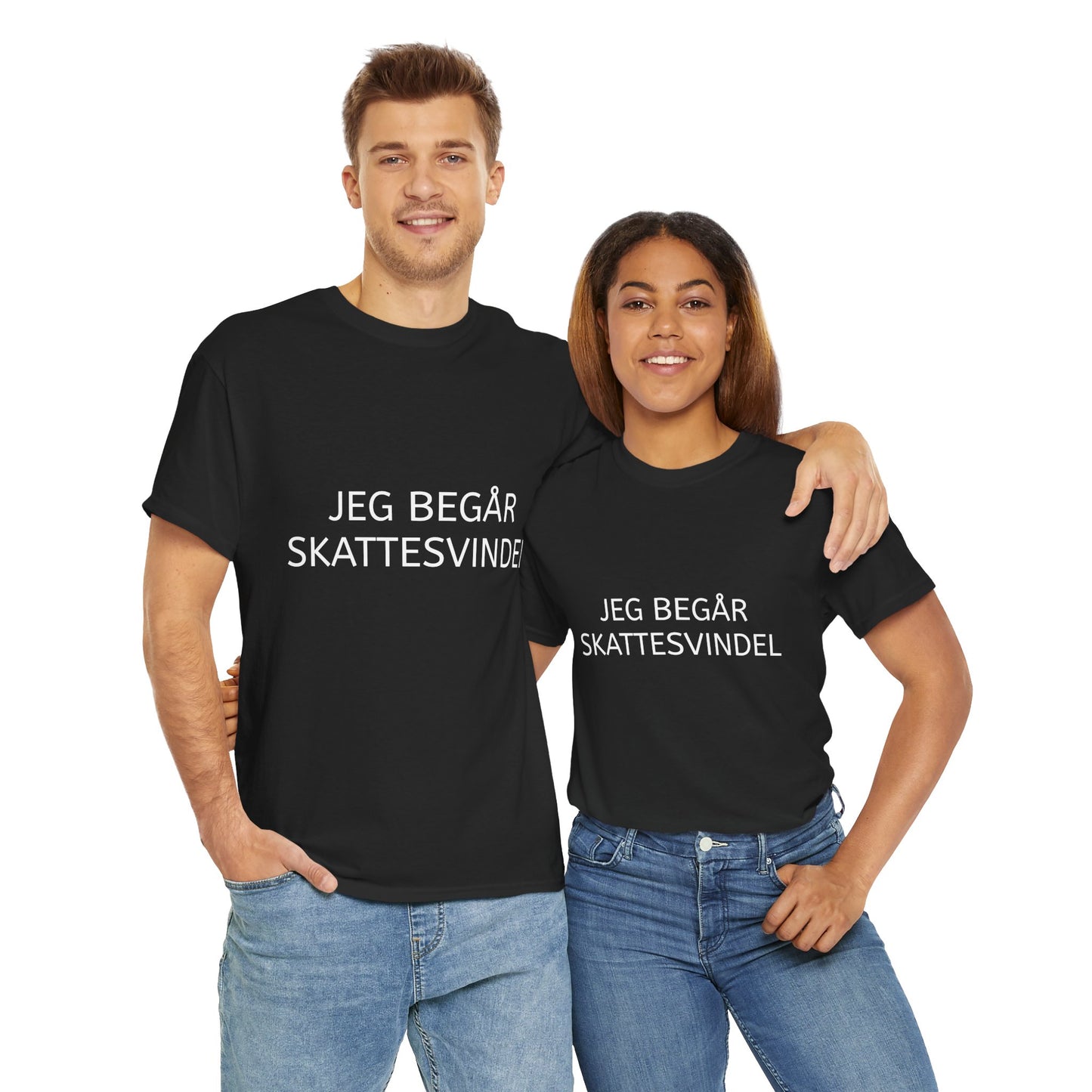 T-Shirt - "Jeg begår skattesvindel"