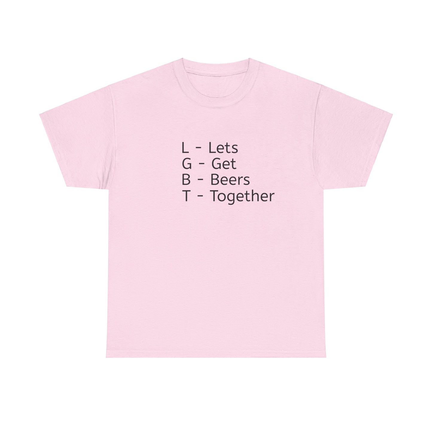 T-Shirt - LGBT "LETS GET BEERS TOGETHER"