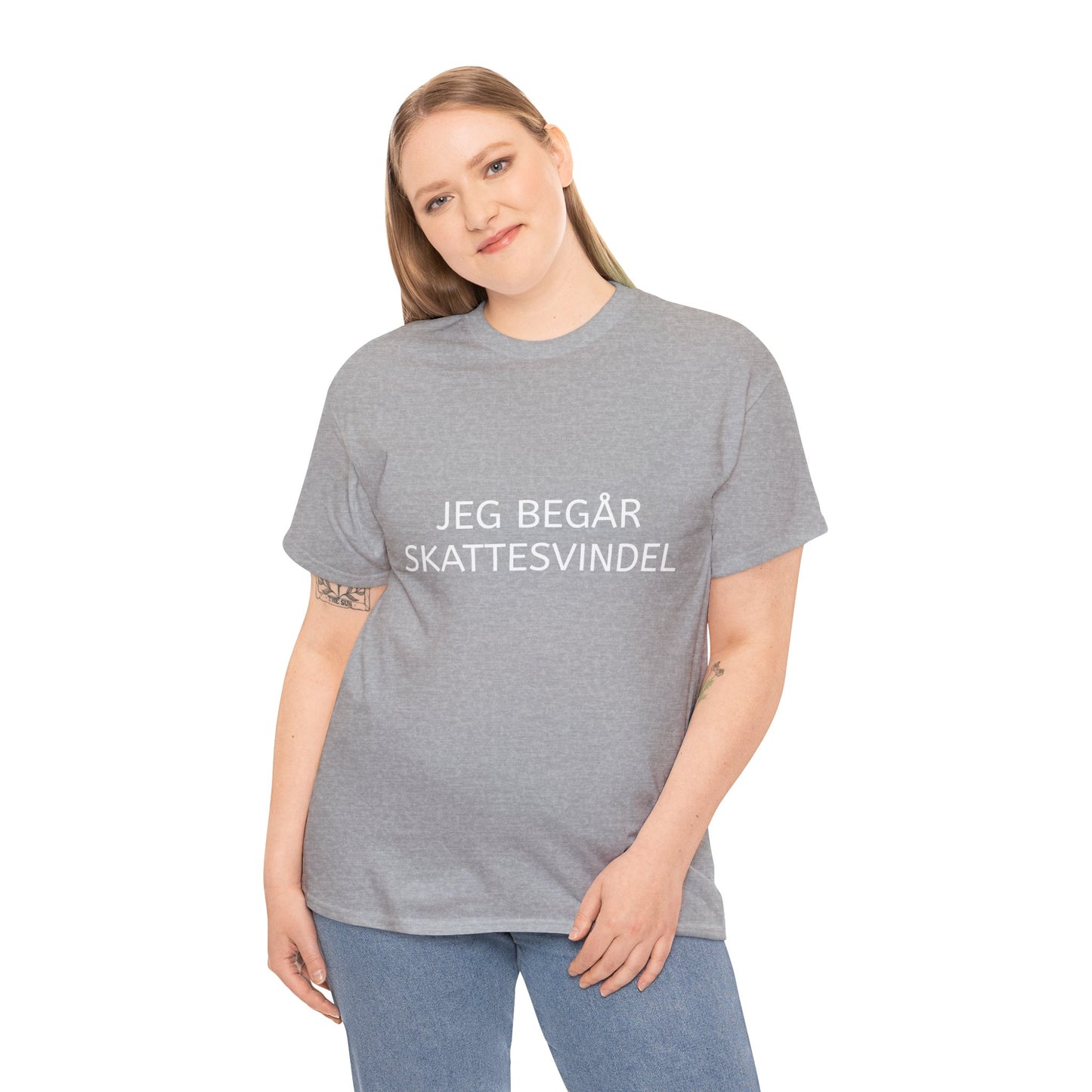 T-Shirt - "Jeg begår skattesvindel"