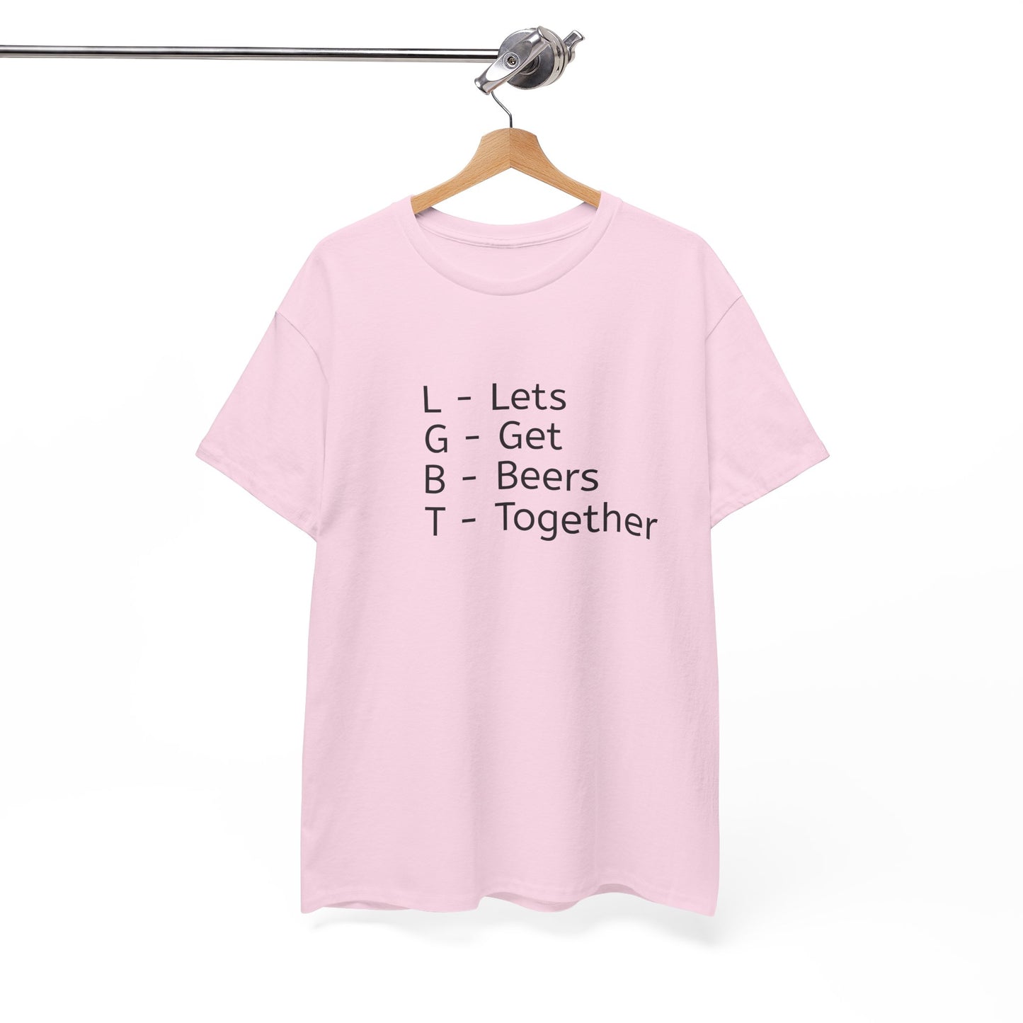 T-Shirt - LGBT "LETS GET BEERS TOGETHER"