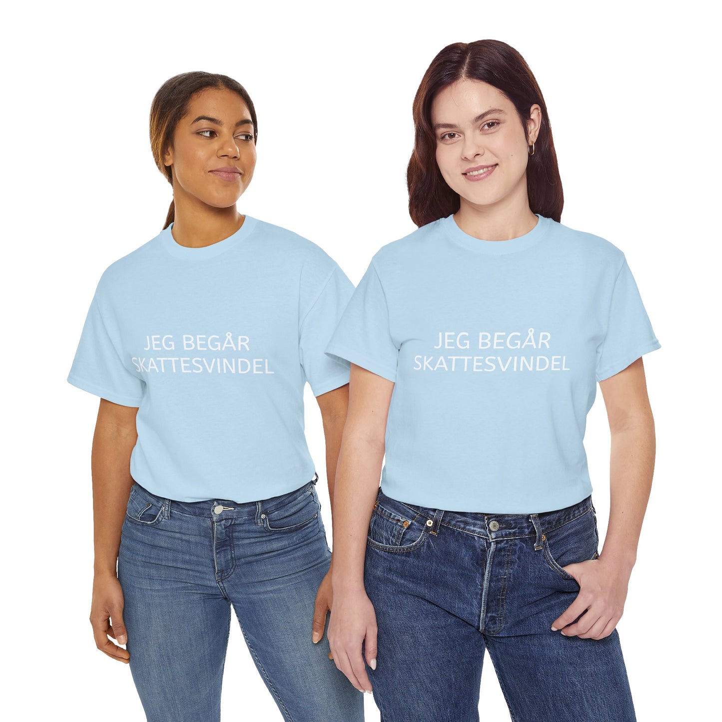 T-Shirt - "Jeg begår skattesvindel"