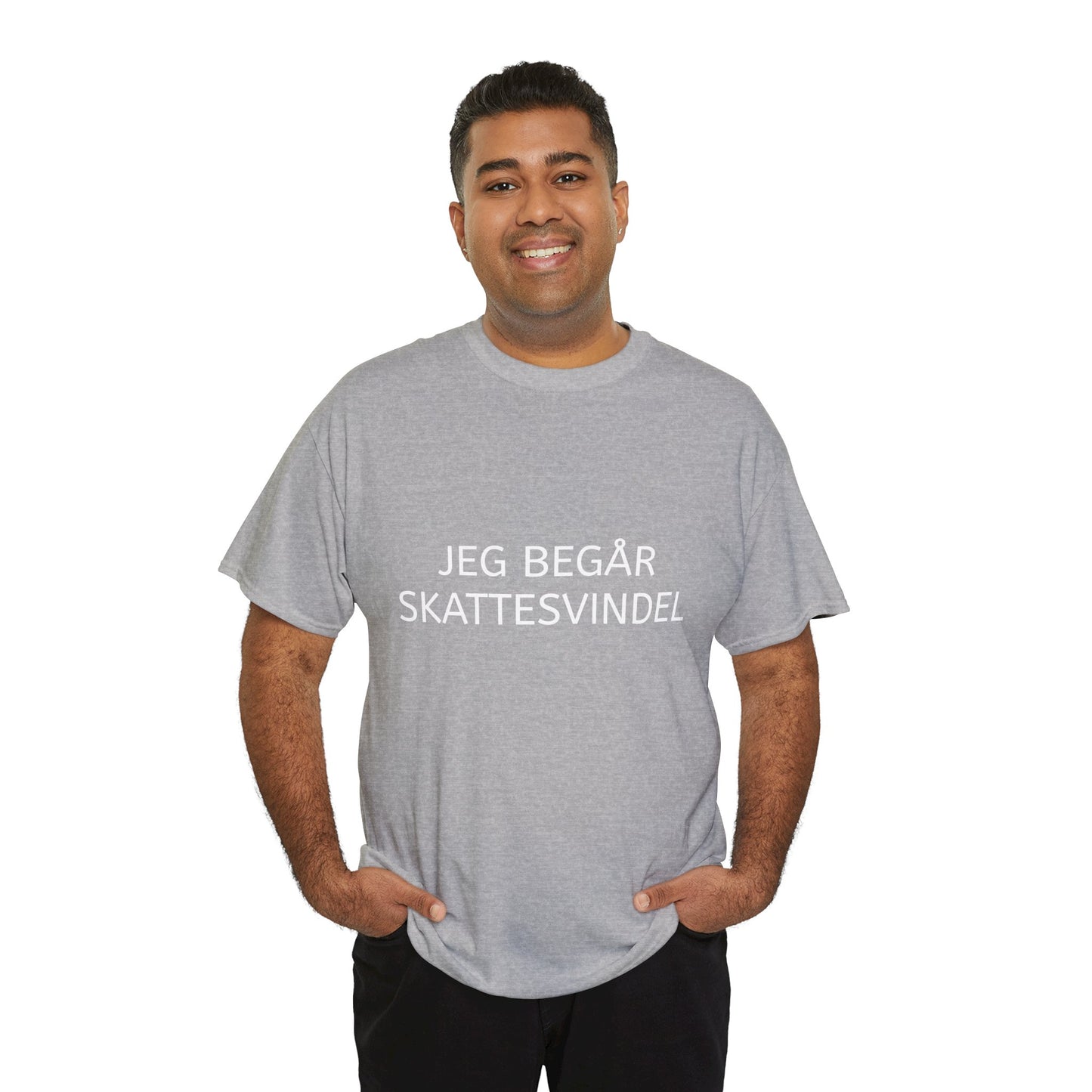 T-Shirt - "Jeg begår skattesvindel"