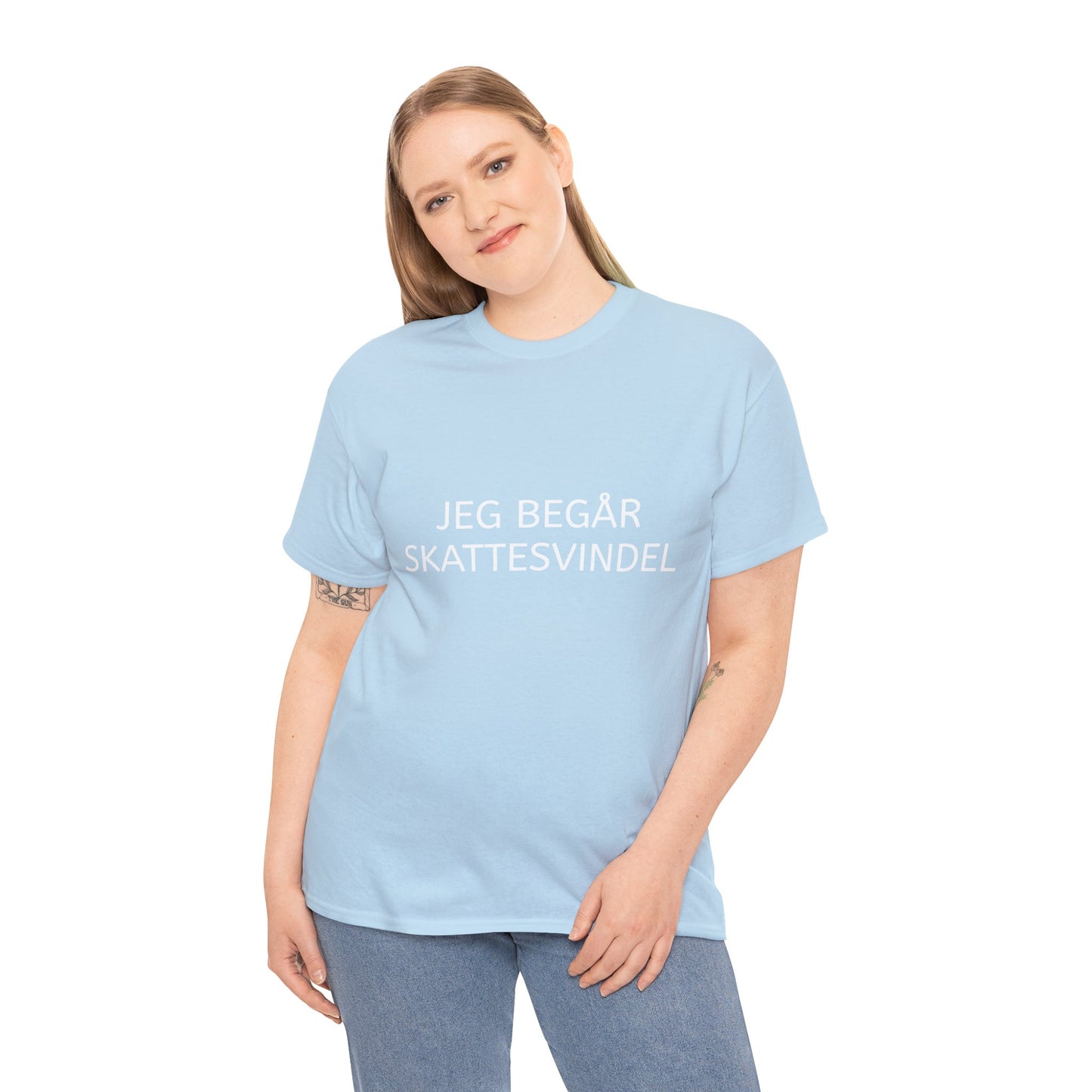 T-Shirt - "Jeg begår skattesvindel"