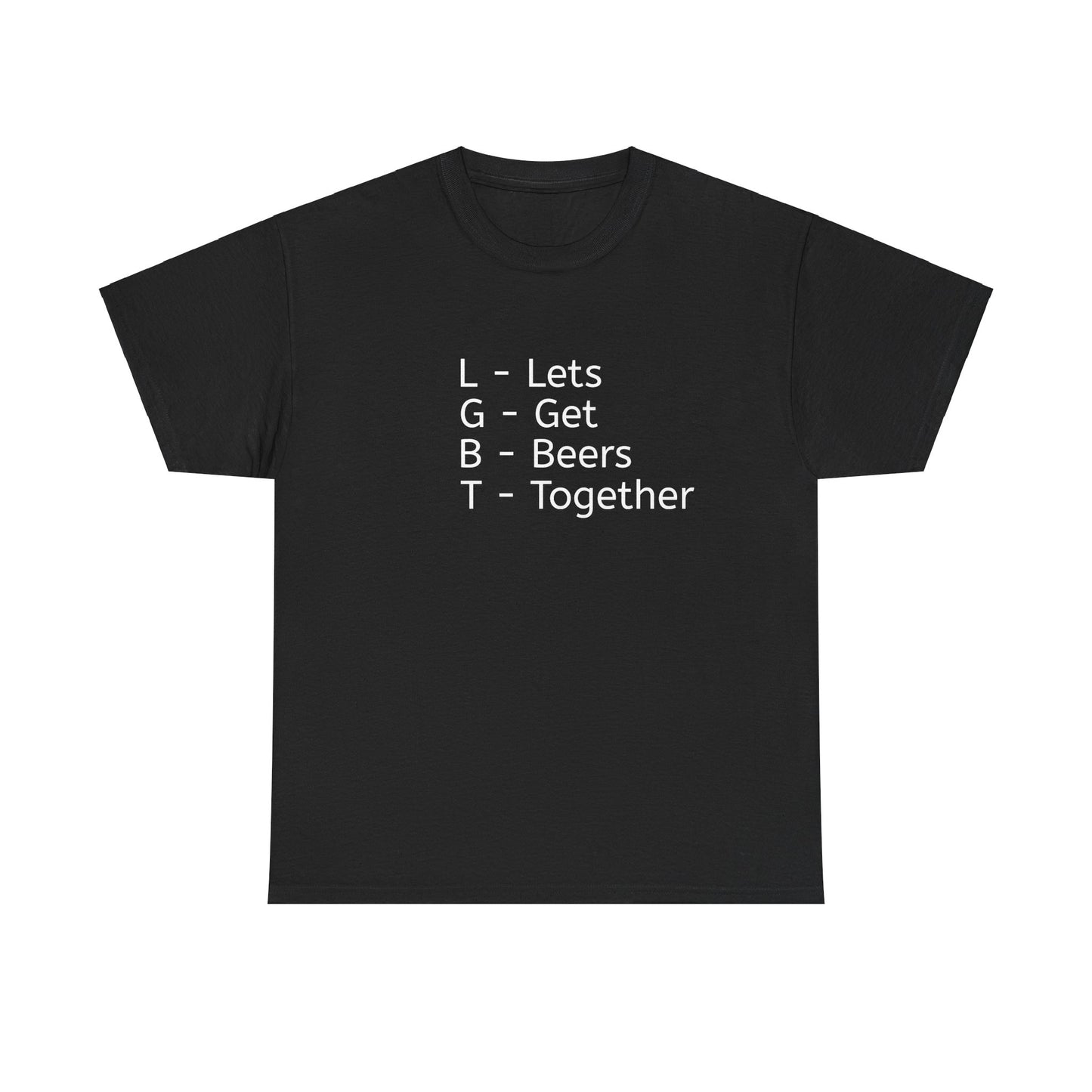 T-Shirt - LGBT "LETS GET BEERS TOGETHER"