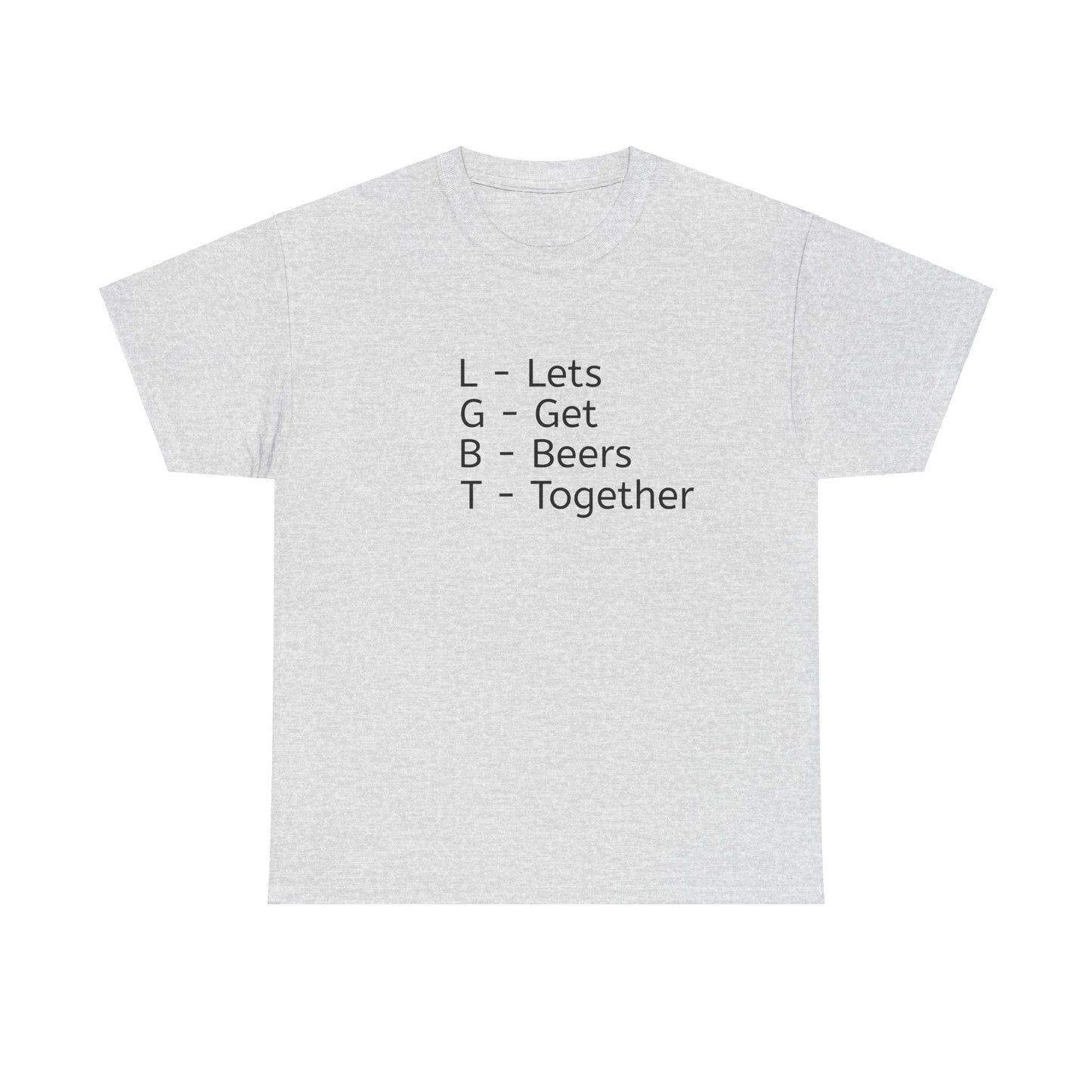T-Shirt - LGBT "LETS GET BEERS TOGETHER"
