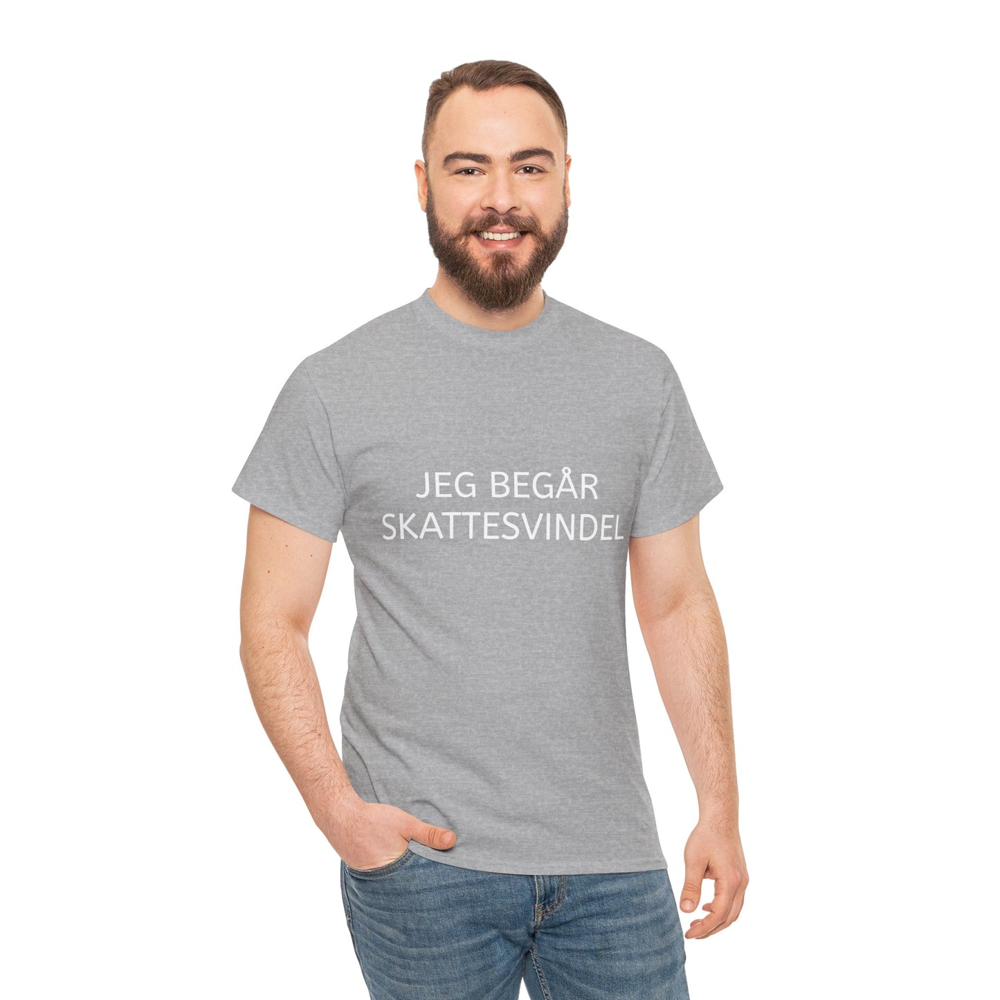 T-Shirt - "Jeg begår skattesvindel"