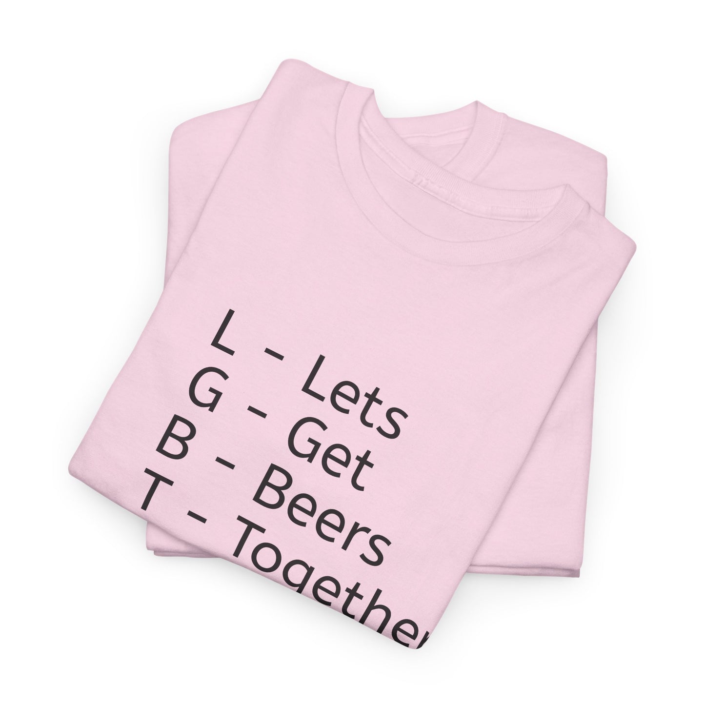 T-Shirt - LGBT "LETS GET BEERS TOGETHER"