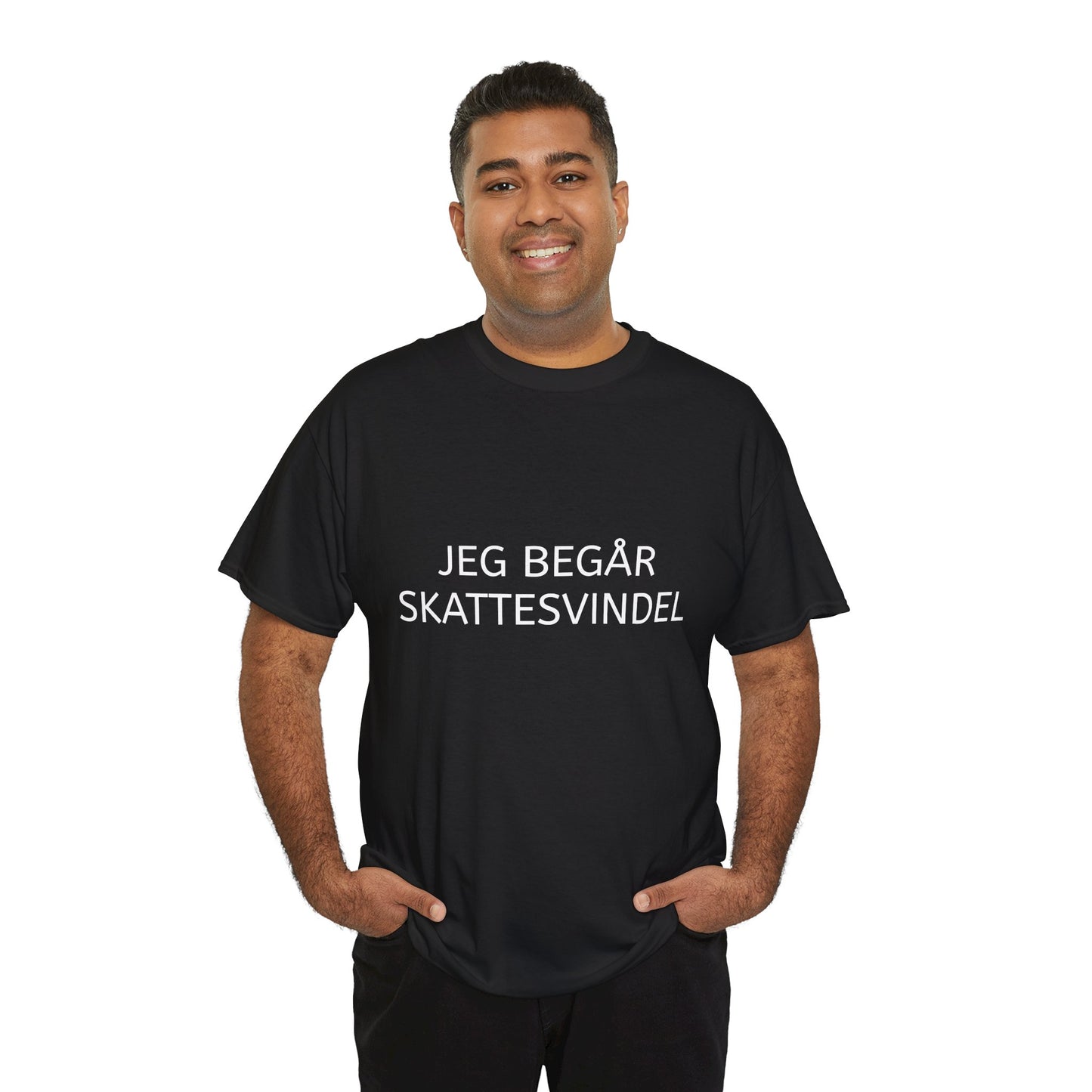 T-Shirt - "Jeg begår skattesvindel"