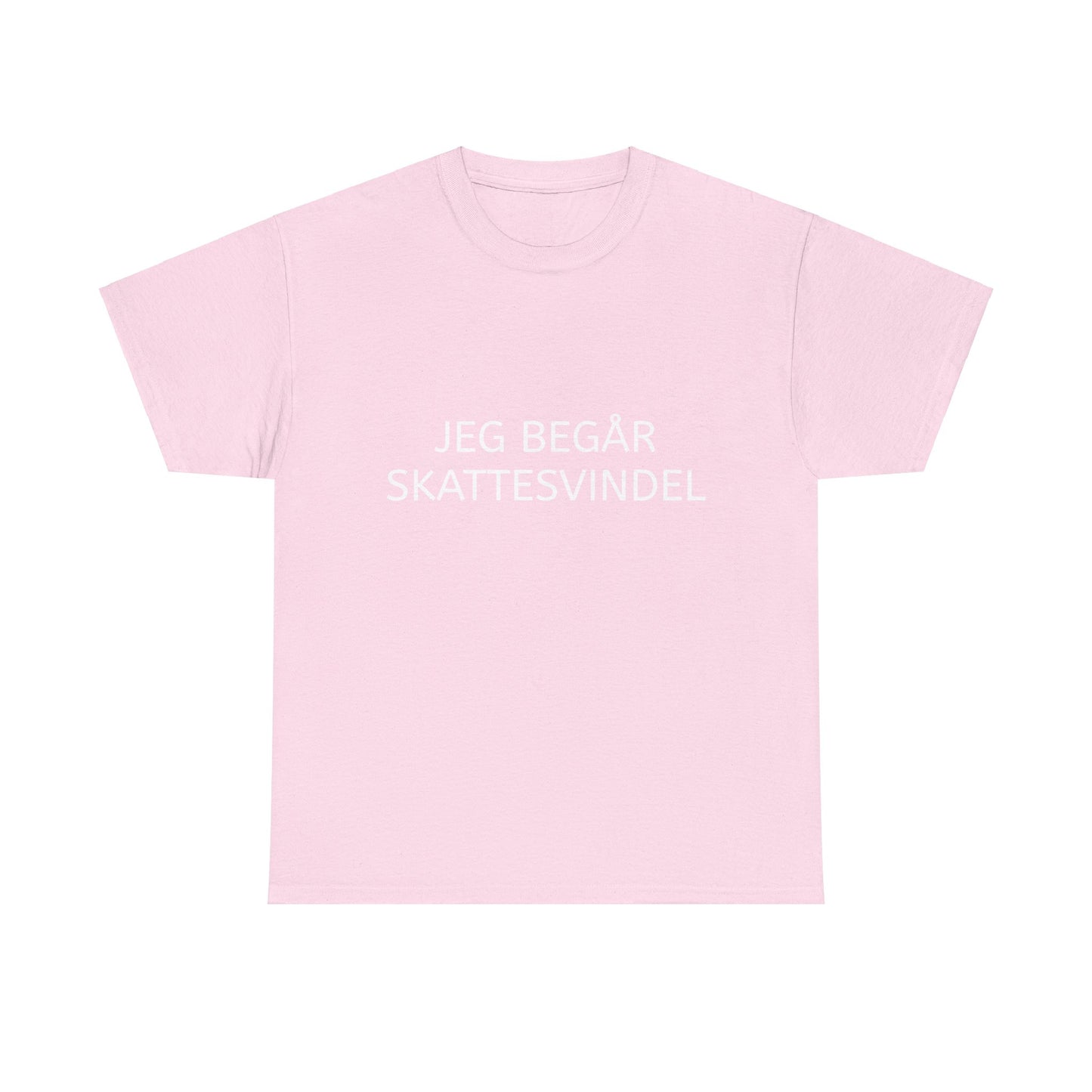 T-Shirt - "Jeg begår skattesvindel"