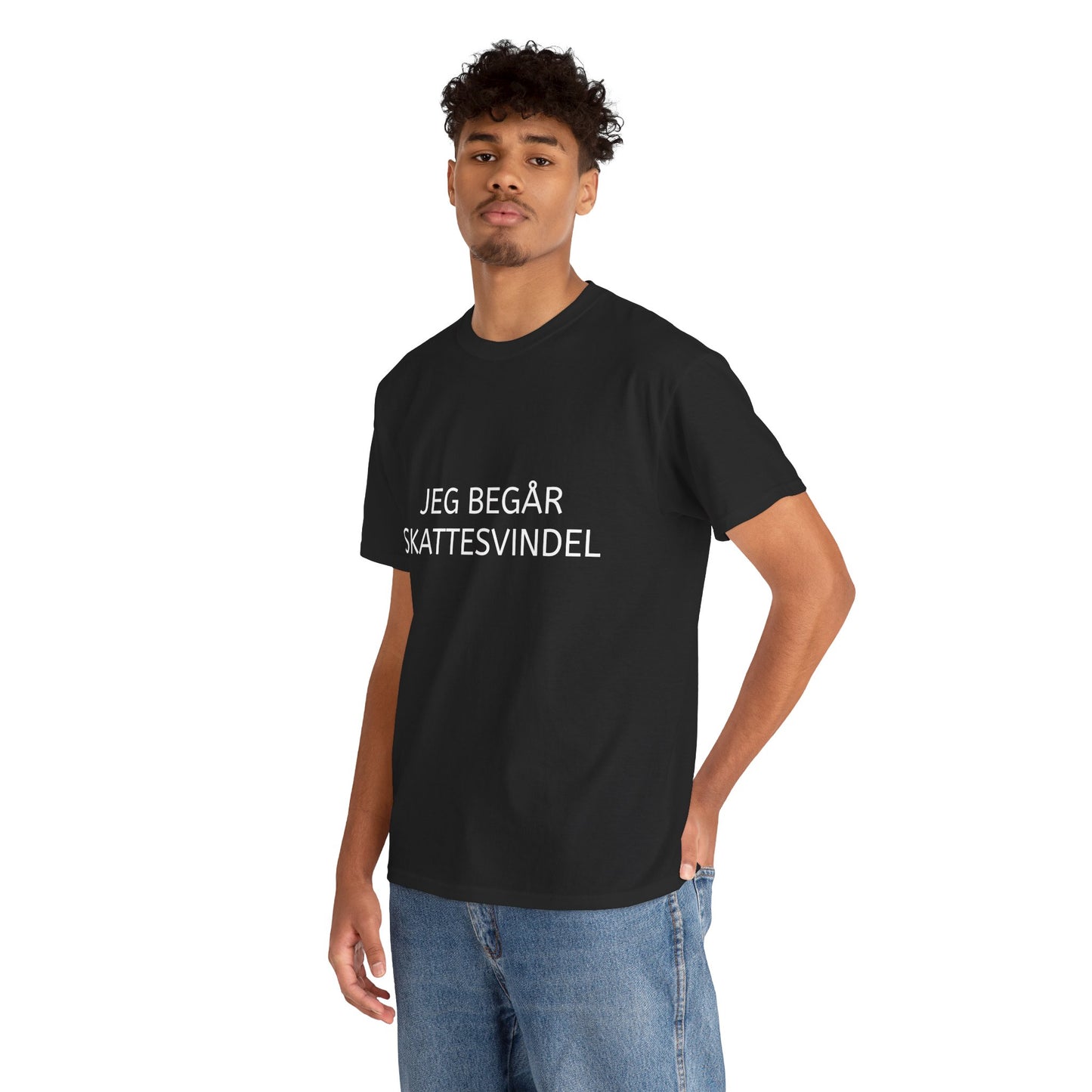 T-Shirt - "Jeg begår skattesvindel"