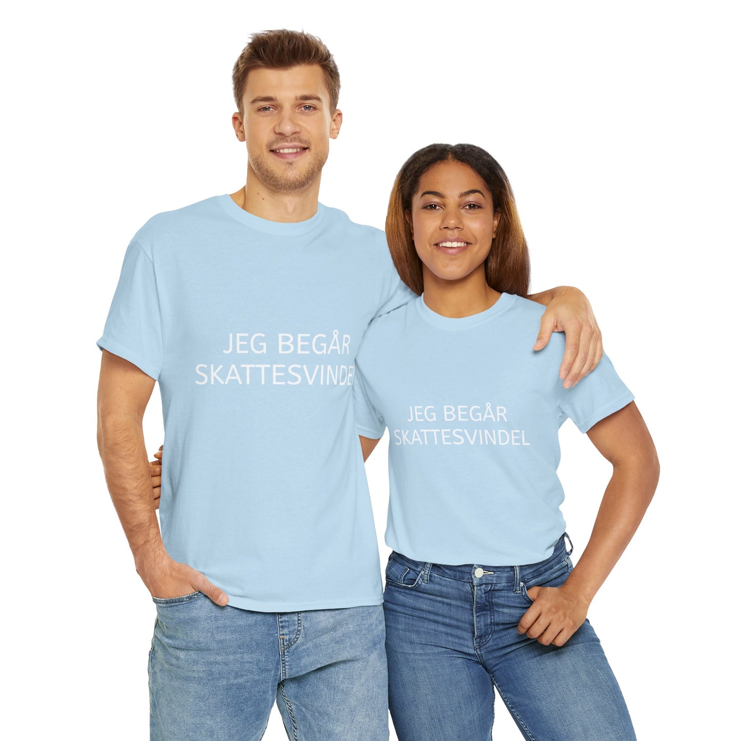 T-Shirt - "Jeg begår skattesvindel"