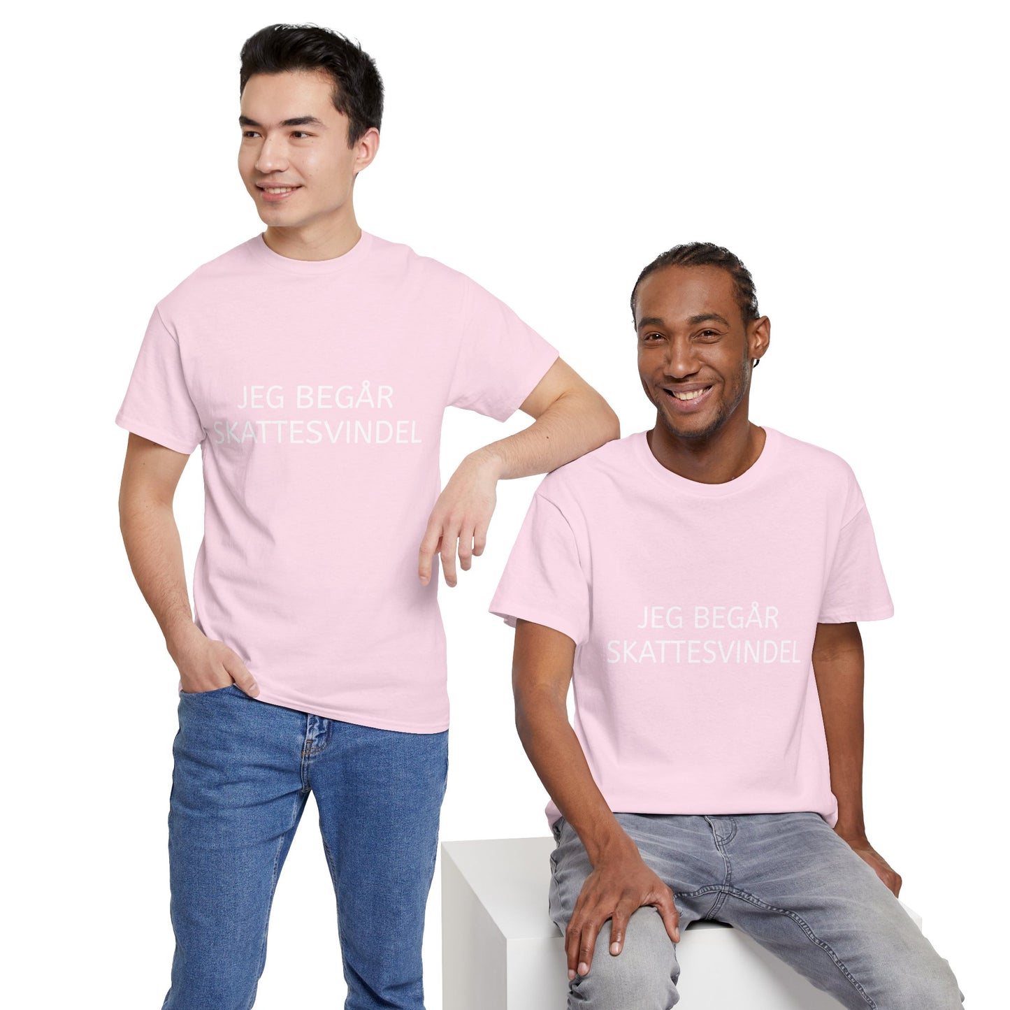 T-Shirt - "Jeg begår skattesvindel"