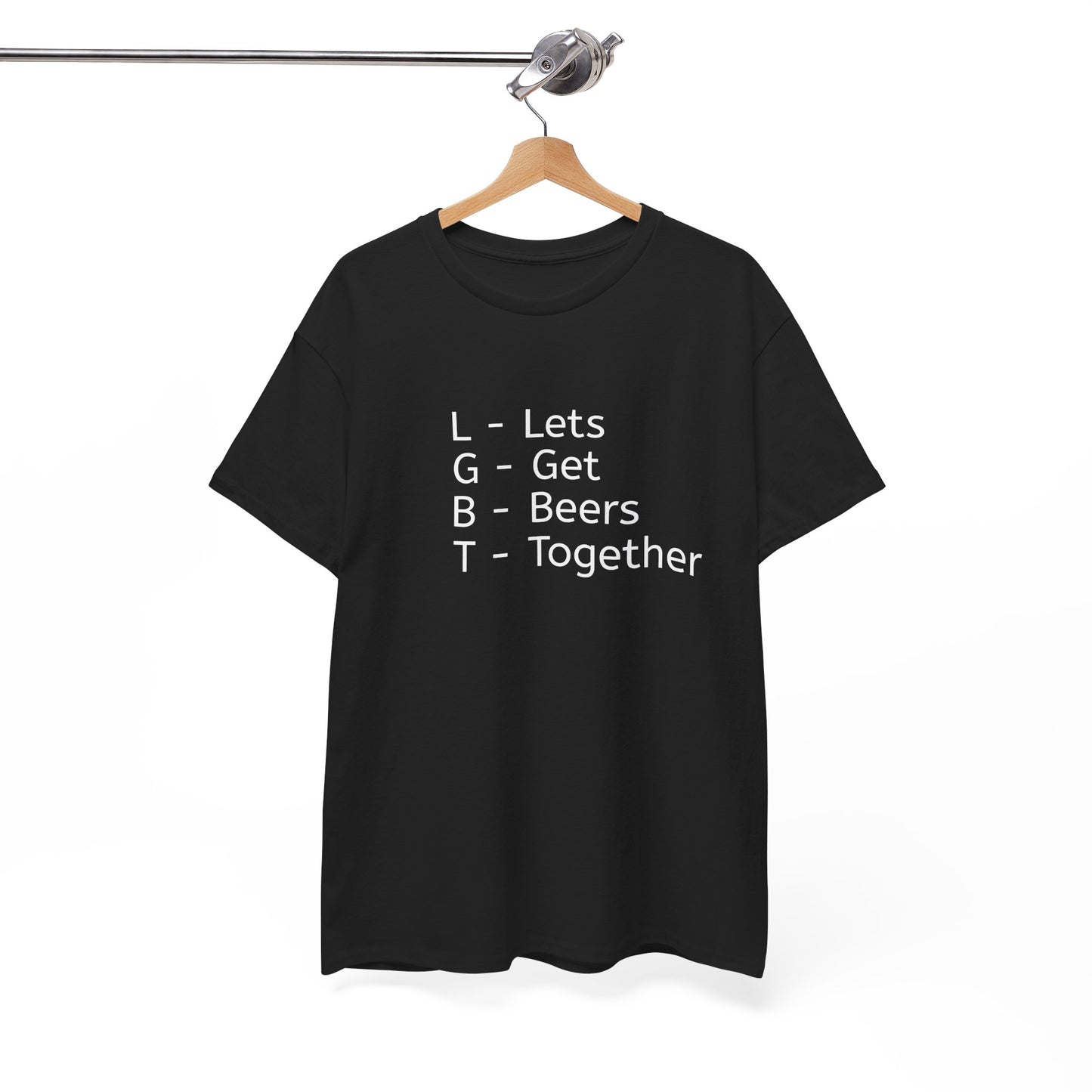 T-Shirt - LGBT "LETS GET BEERS TOGETHER"
