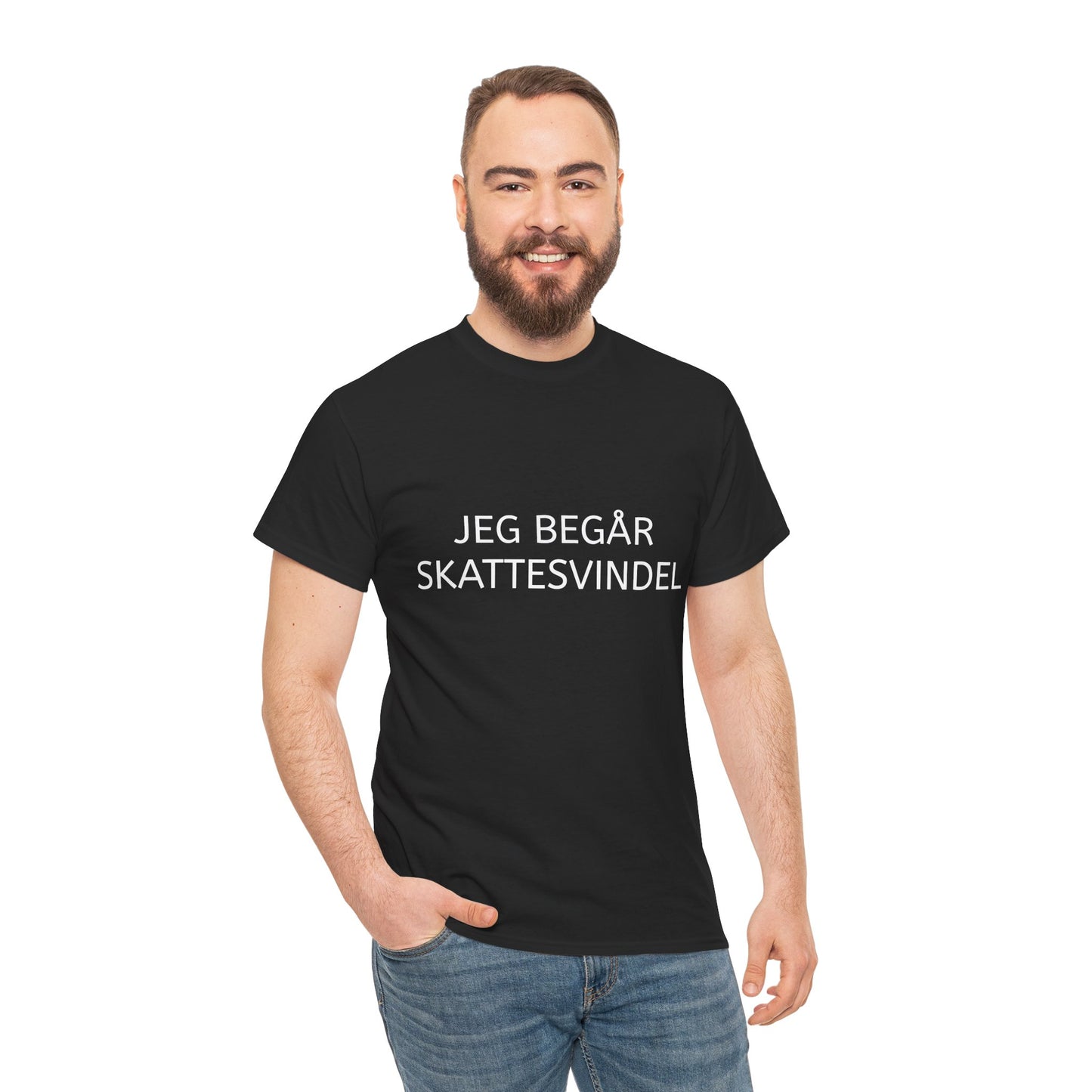 T-Shirt - "Jeg begår skattesvindel"