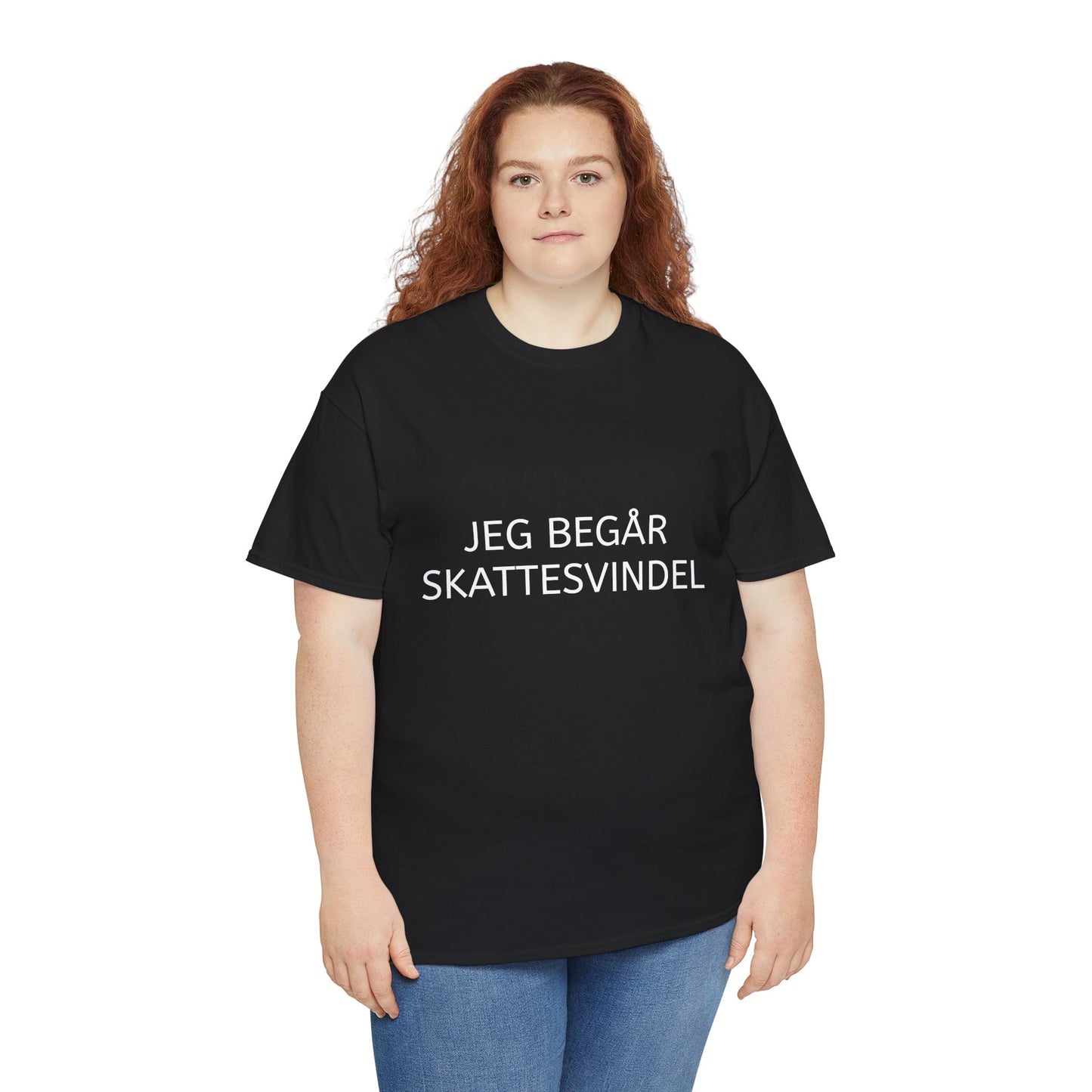 T-Shirt - "Jeg begår skattesvindel"
