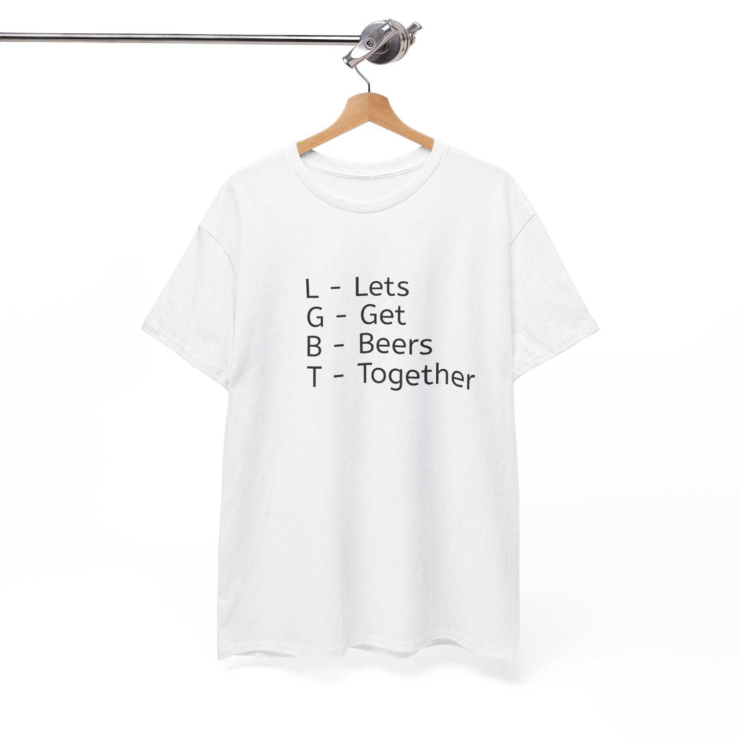 T-Shirt - LGBT "LETS GET BEERS TOGETHER"