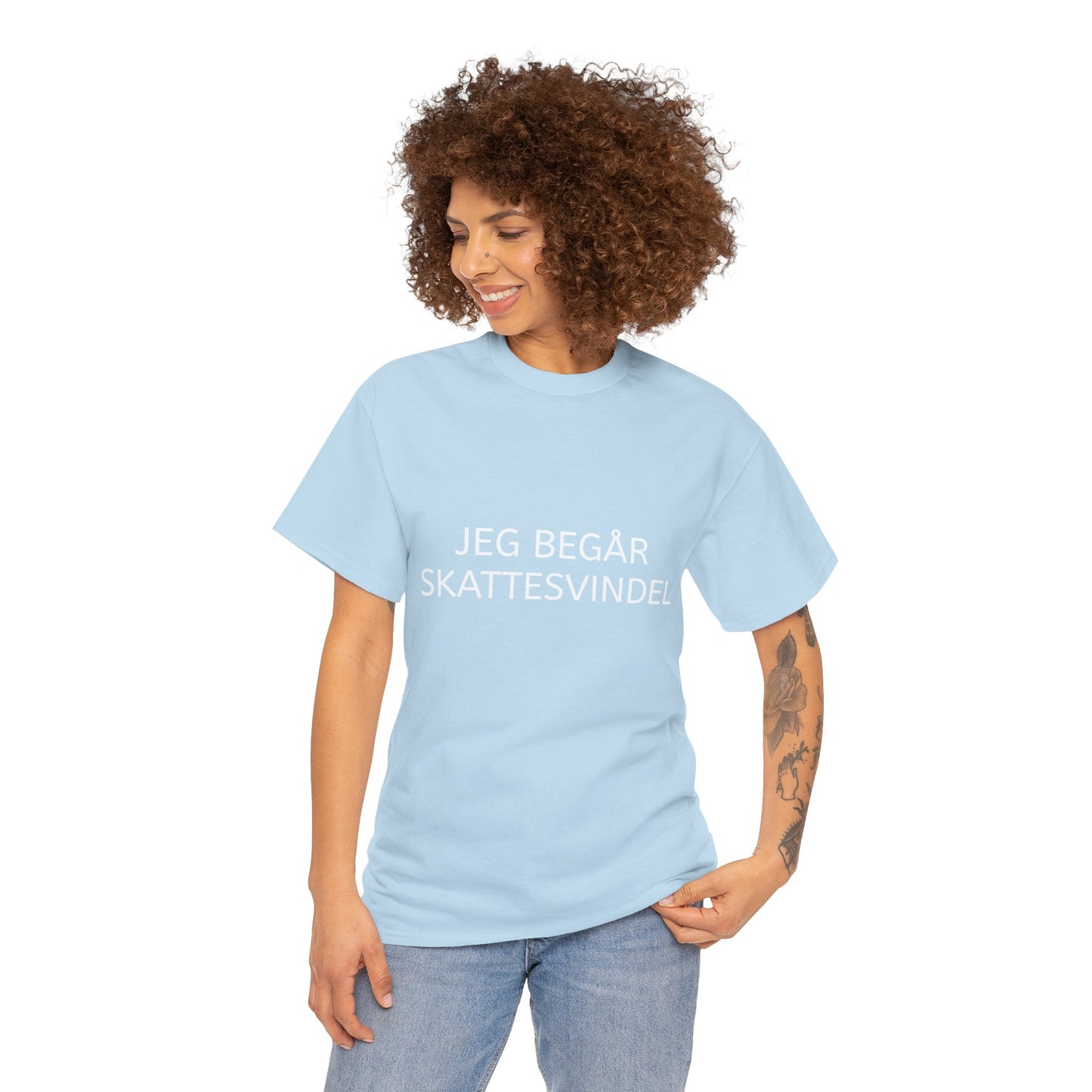 T-Shirt - "Jeg begår skattesvindel"