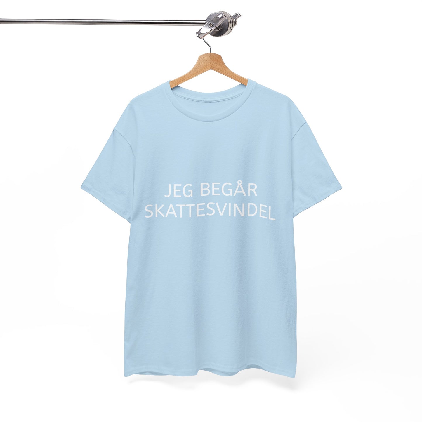 T-Shirt - "Jeg begår skattesvindel"