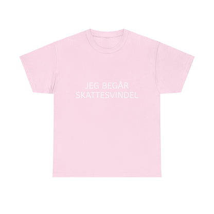 T-Shirt - "Jeg begår skattesvindel"