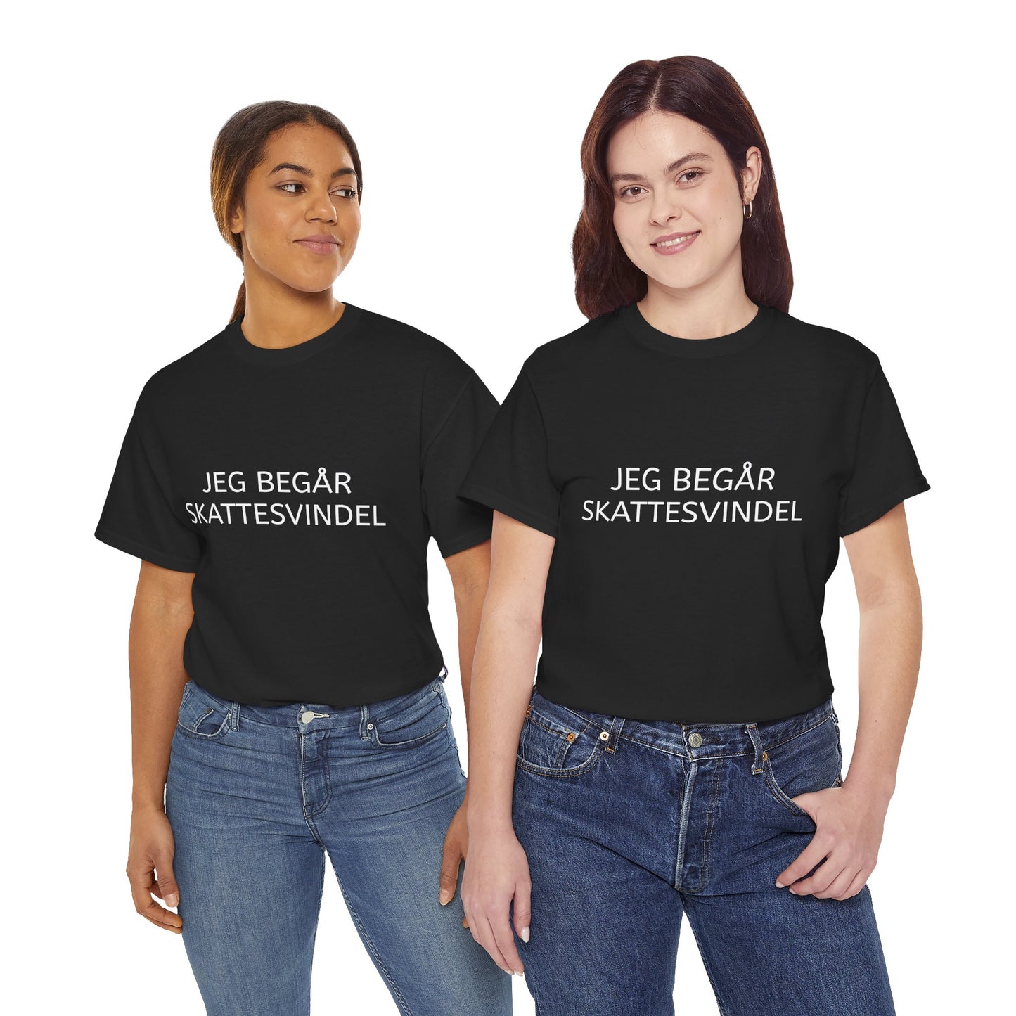 T-Shirt - "Jeg begår skattesvindel"