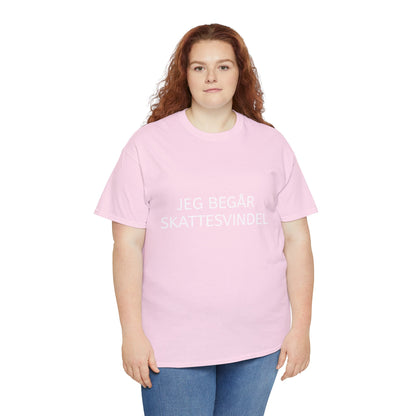 T-Shirt - "Jeg begår skattesvindel"