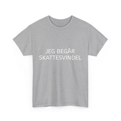T-Shirt - "Jeg begår skattesvindel"