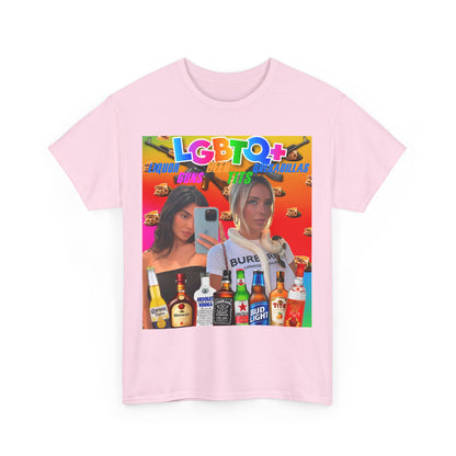 Tee LGBTQ+ Liquor, Guns, Beer, Tits, and Quesadillas