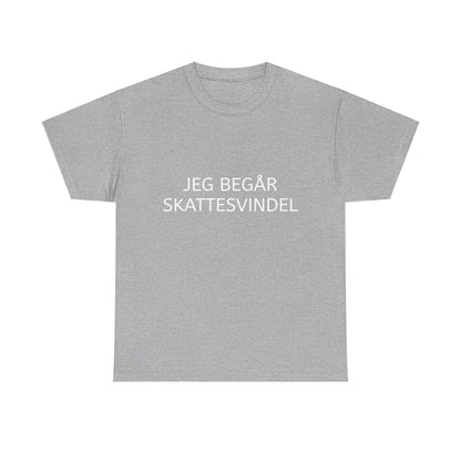 T-Shirt - "Jeg begår skattesvindel"